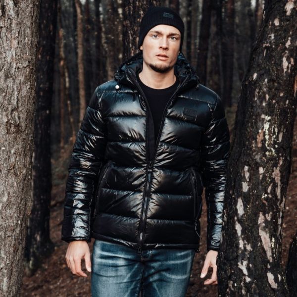 AB Lifestyle Shiny Puffer Zwart