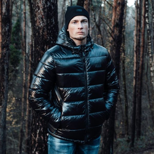 AB Lifestyle Shiny Puffer Zwart