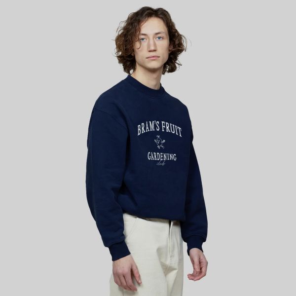 Bram's Fruit Gardening Club Sweater Navy