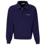 Bram's Fruit Lemon Polo Sweater Navy