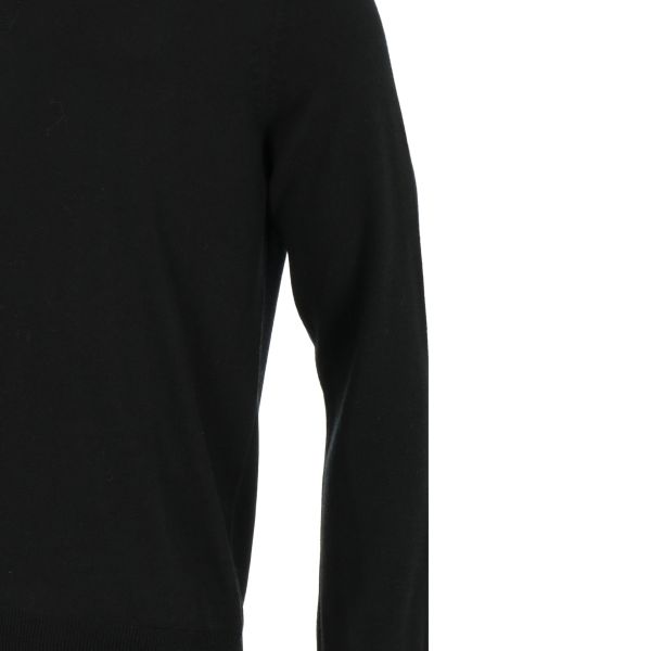 Gran Sasso Tennis Longsleeve Polo Zwart