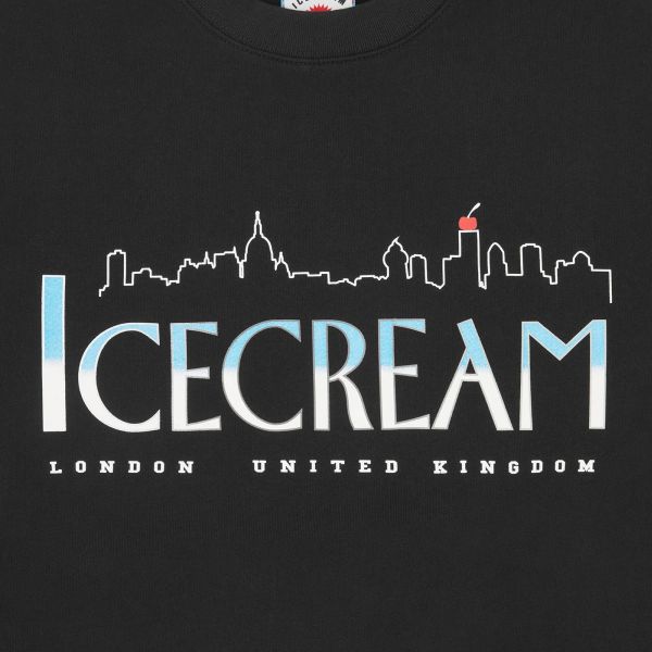 Icecream Cityscape Sweater Zwart