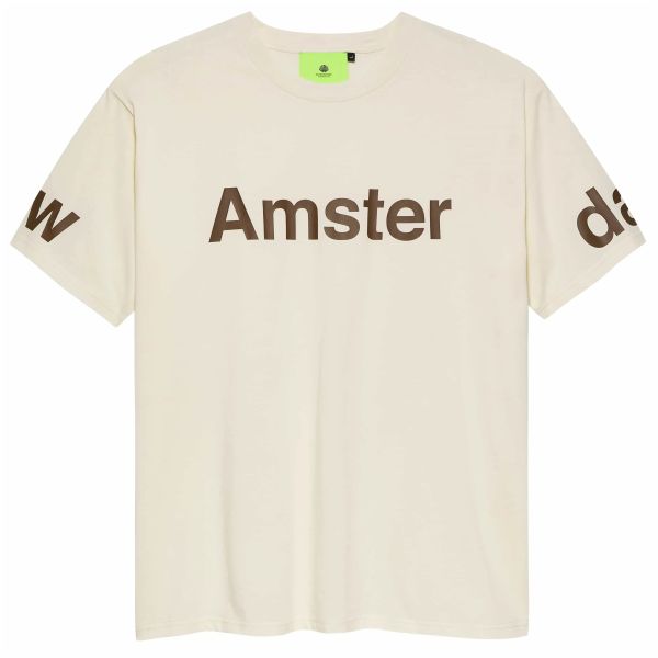 New Amsterdam Surf Association Big Logo T-shirt Beige