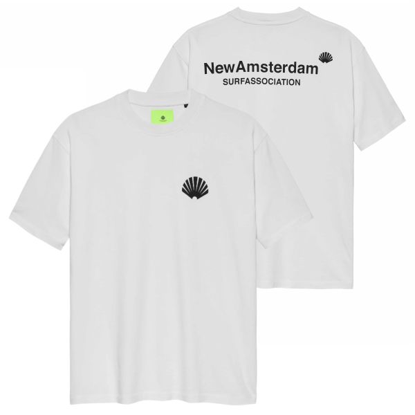 New Amsterdam Surf Association Logo T-shirt Wit