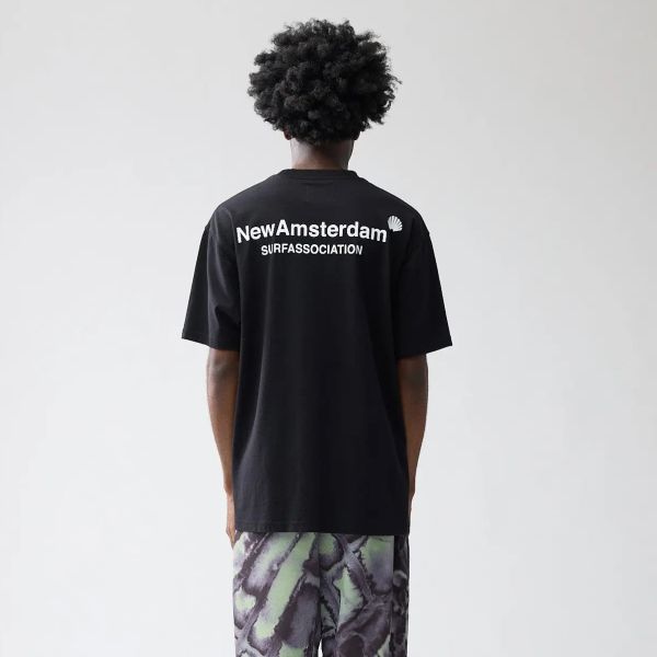 New Amsterdam Surf Association Logo T-shirt Zwart