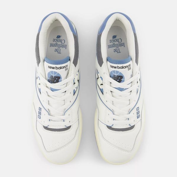 New Balance 550 Sneaker Off White/Blauw