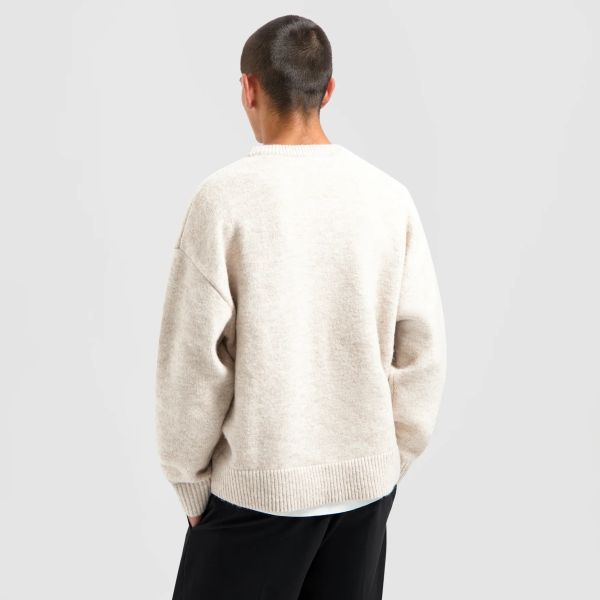 Olaf Drift Knitted Sweater Off White