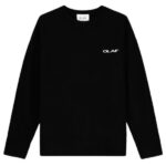 Olaf Drift Knitted Sweater Zwart