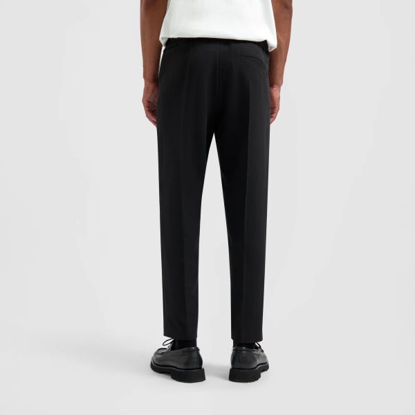 Olaf Tailored Slim Elasticated Broek Zwart