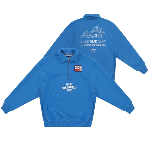 PAL Sporting Goods Alpine Zone Half Zip Sweater Blauw