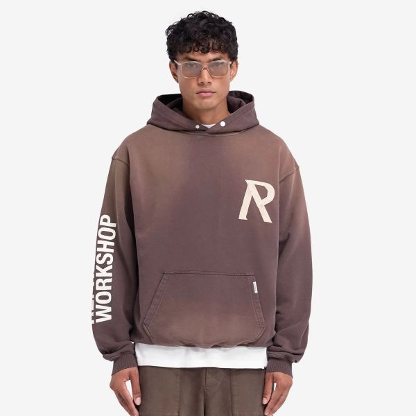Represent Masking Tape Initial Hoodie Bruin