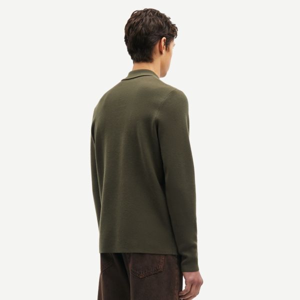 Samsøe Samsøe Guna Vest Donker Groen