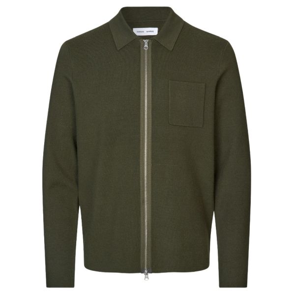 Samsøe Samsøe Guna Vest Donker Groen