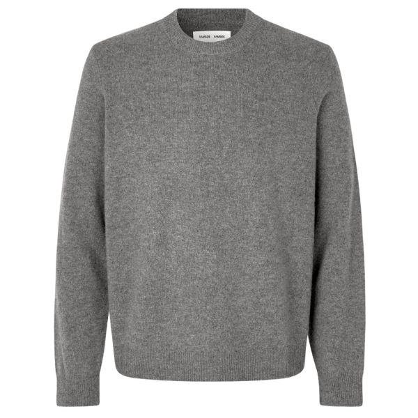 Samsøe Samsøe Isak Knit Sweater Grijs