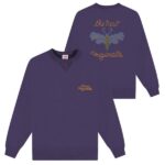 The New Originals Butterfly Sweater Paars
