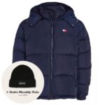 tommy jeans alaska puffer 1 navy