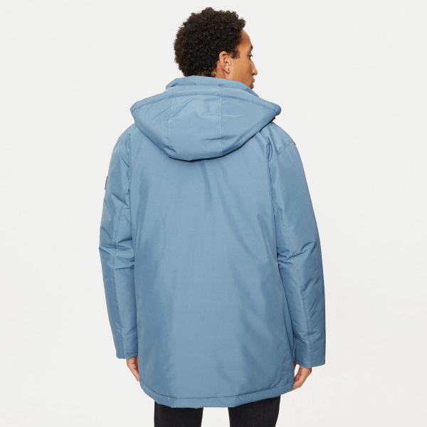 Boss Osiass Parka Blauw