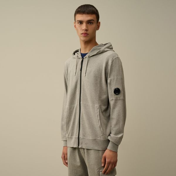 CP Company Light Fleece Vest Grijs