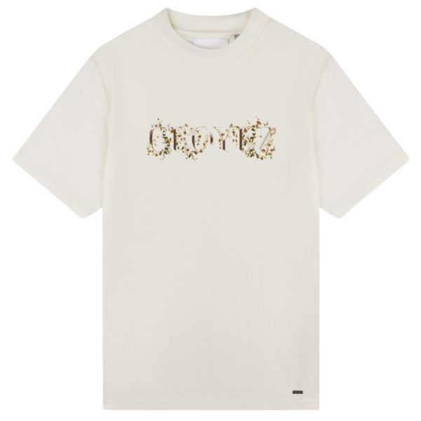 Croyez Chrome Flower T-shirt Off White