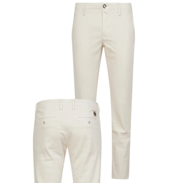 Jacob Cohën Bobby Chino Off White