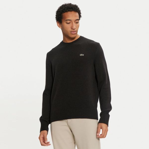 Lacoste Knitted Sweater Zwart