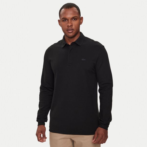 Lacoste Smart Paris Longsleeve Polo Zwart