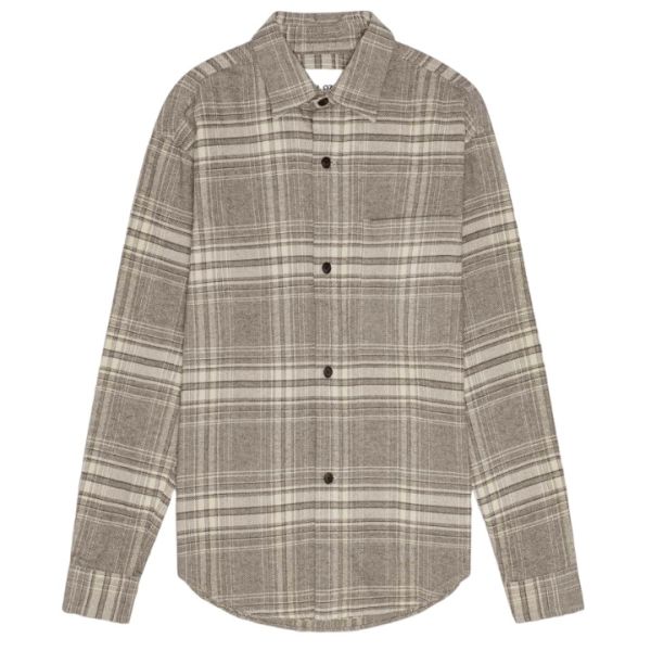 NN.07 Adwin Overshirt Bruin