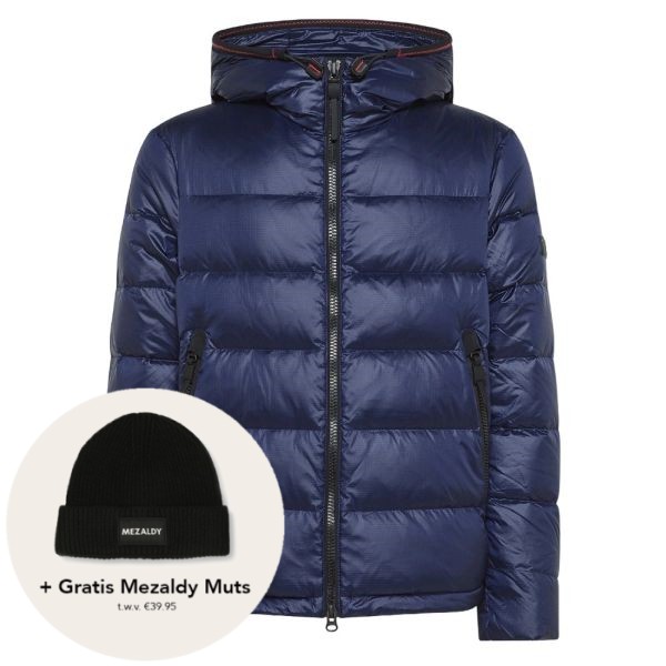 peuterey honova jas donker blauw