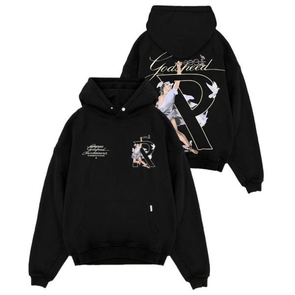 Represent Hermes Hoodie Zwart