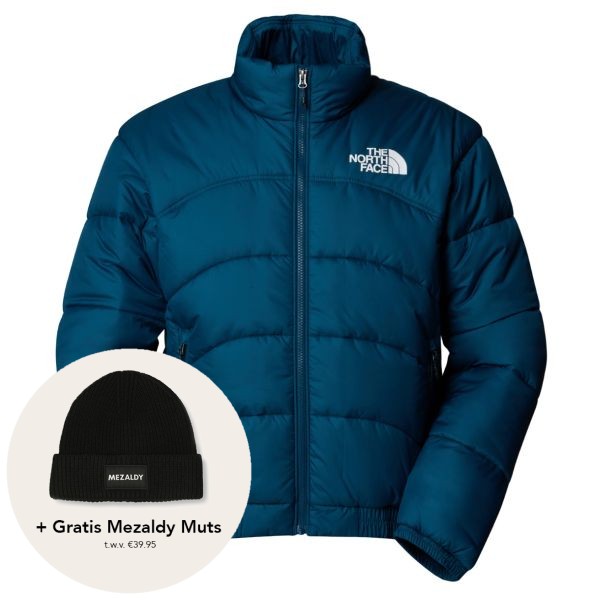 the north face tnf 2000 puffer donker blauw