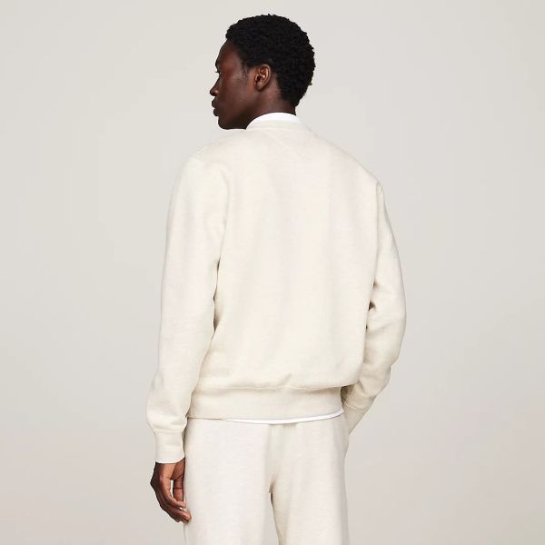 Tommy Hilfiger Essential Fleece Sweater Off White