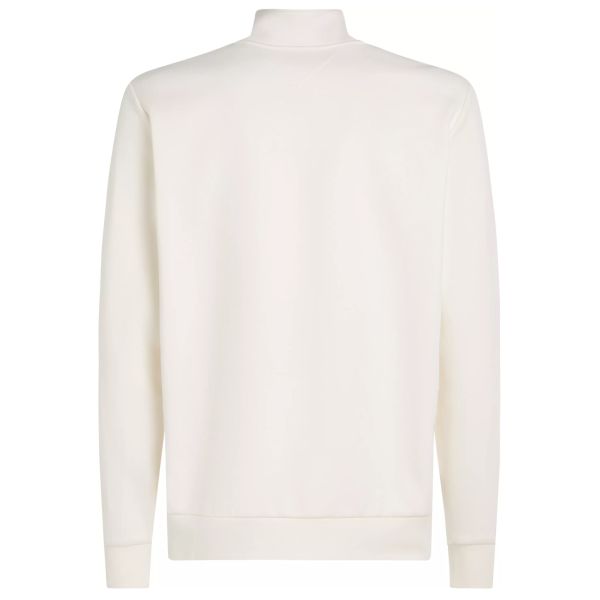 Tommy Hilfiger Essential Intechno Quarter Zip Sweater Off White