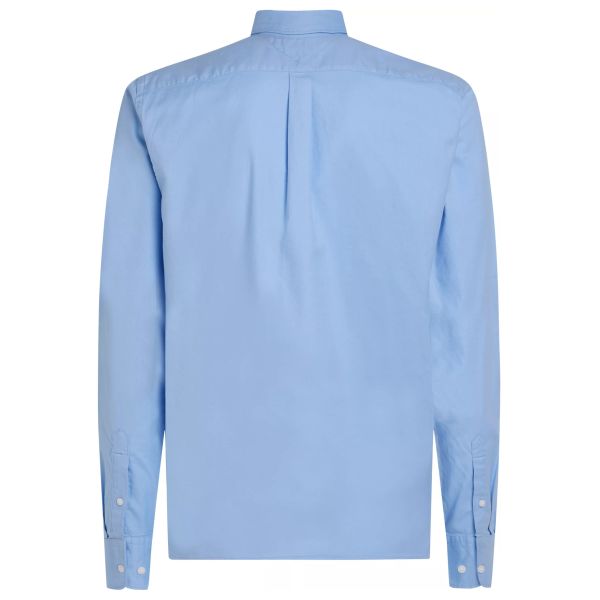 Tommy Hilfiger Flex Brushed Easy Overhemd Blauw