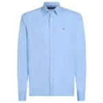 Tommy Hilfiger Flex Brushed Easy Overhemd Blauw
