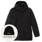 woolrich arctic stretch down parka zwart