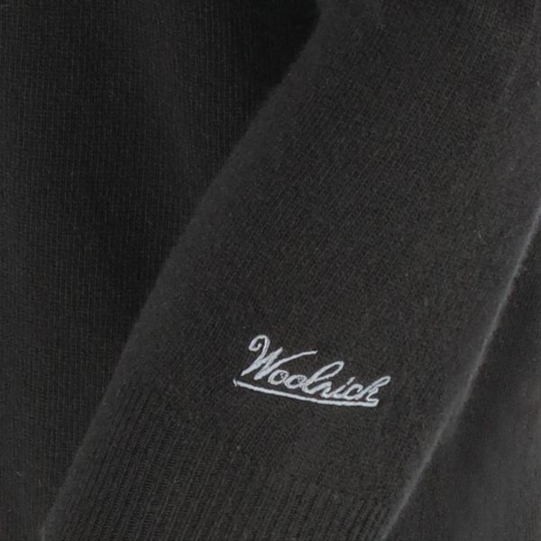 Woolrich Lambswool Sweater Zwart