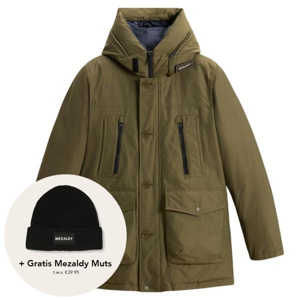 woolrich arctic parka 1 blauw