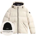 woolrich sierra supreme down jas 1 beige