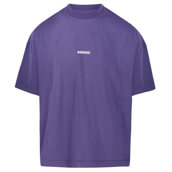 Bonsai Box Logo T-shirt Paars