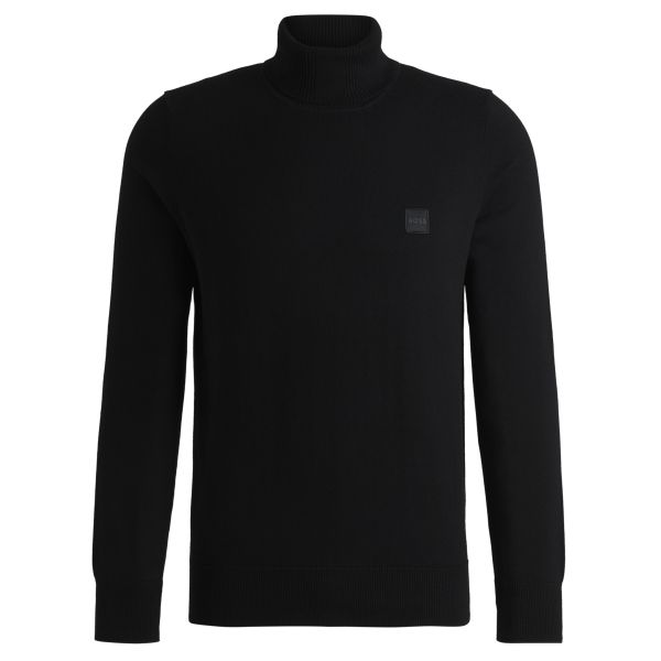 Boss Akiro Turtle Neck Sweater Zwart
