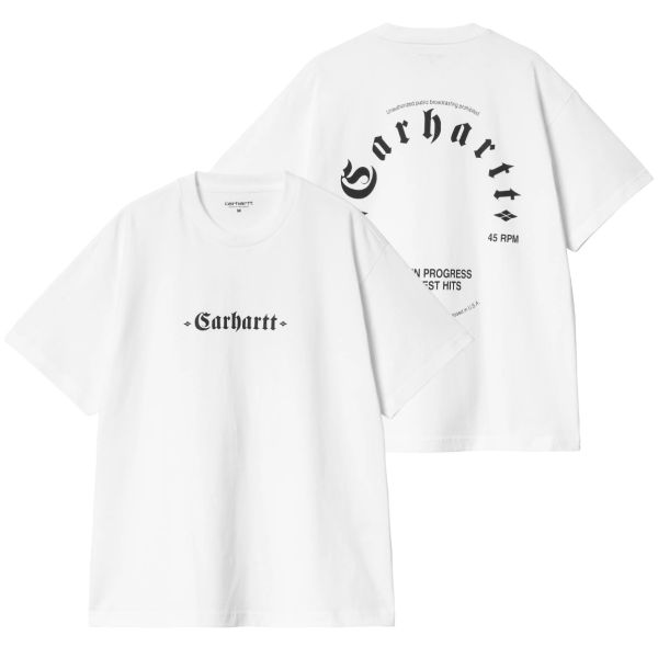 Carhartt WIP Greatest Hits T-shirt Wit