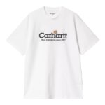 Carhartt WIP Label Script T-shirt Wit