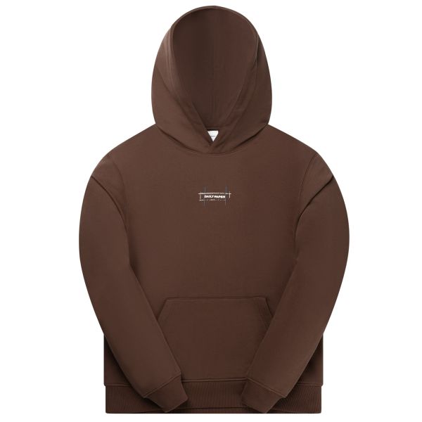Daily Paper Blueprint Hoodie Bruin