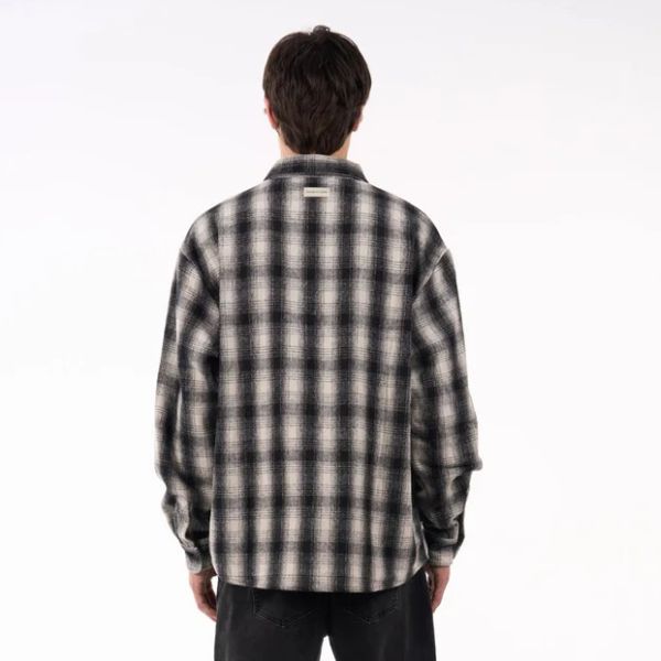 Don't Waste Culture Abiola Overshirt Zwart/Beige