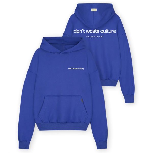Don't Waste Culture Cecil Hoodie Blauw