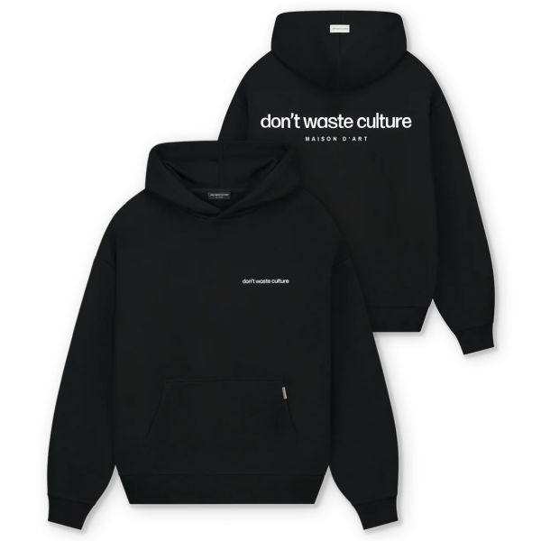 Don't Waste Culture Dylan Hoodie Zwart