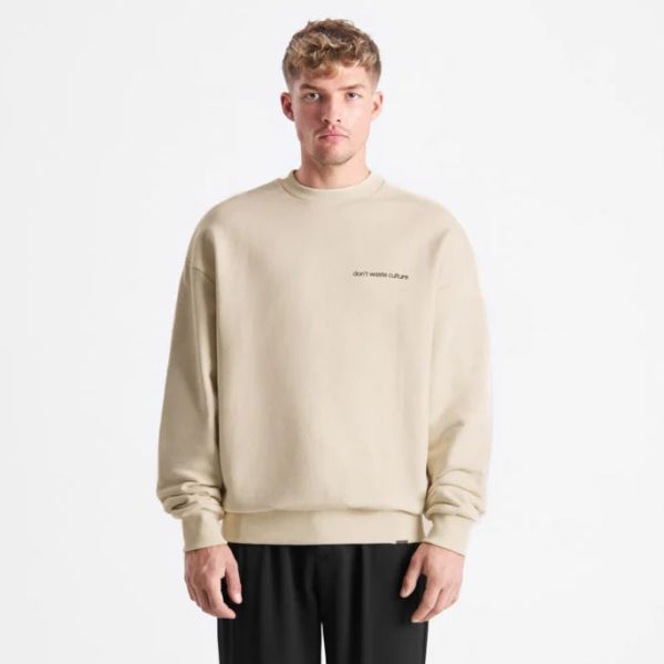 Don't Waste Culture Edval Sweater Beige