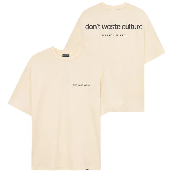 Don't Waste Culture Javier T-shirt Beige