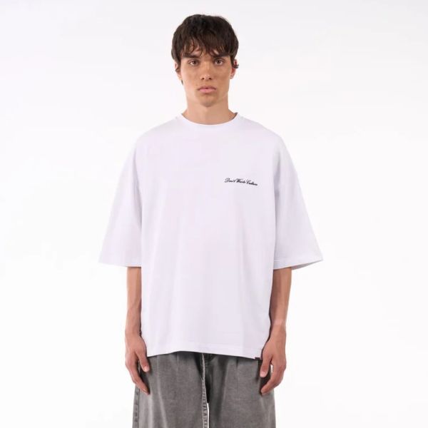 Don't Waste Culture Kazuya T-shirt Wit