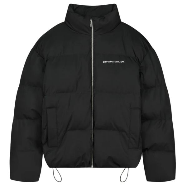 Don't Waste Culture Laore Puffer Zwart